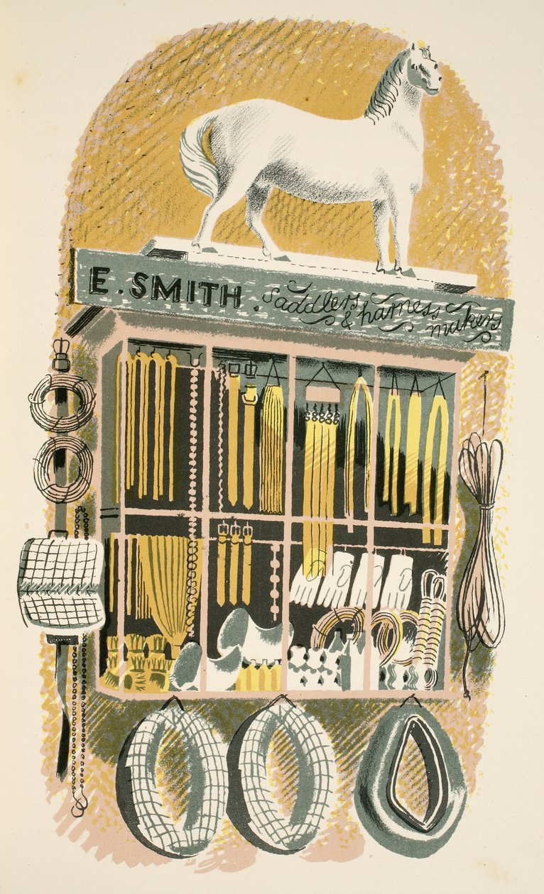Saddler and Harness Maker, illustration from 