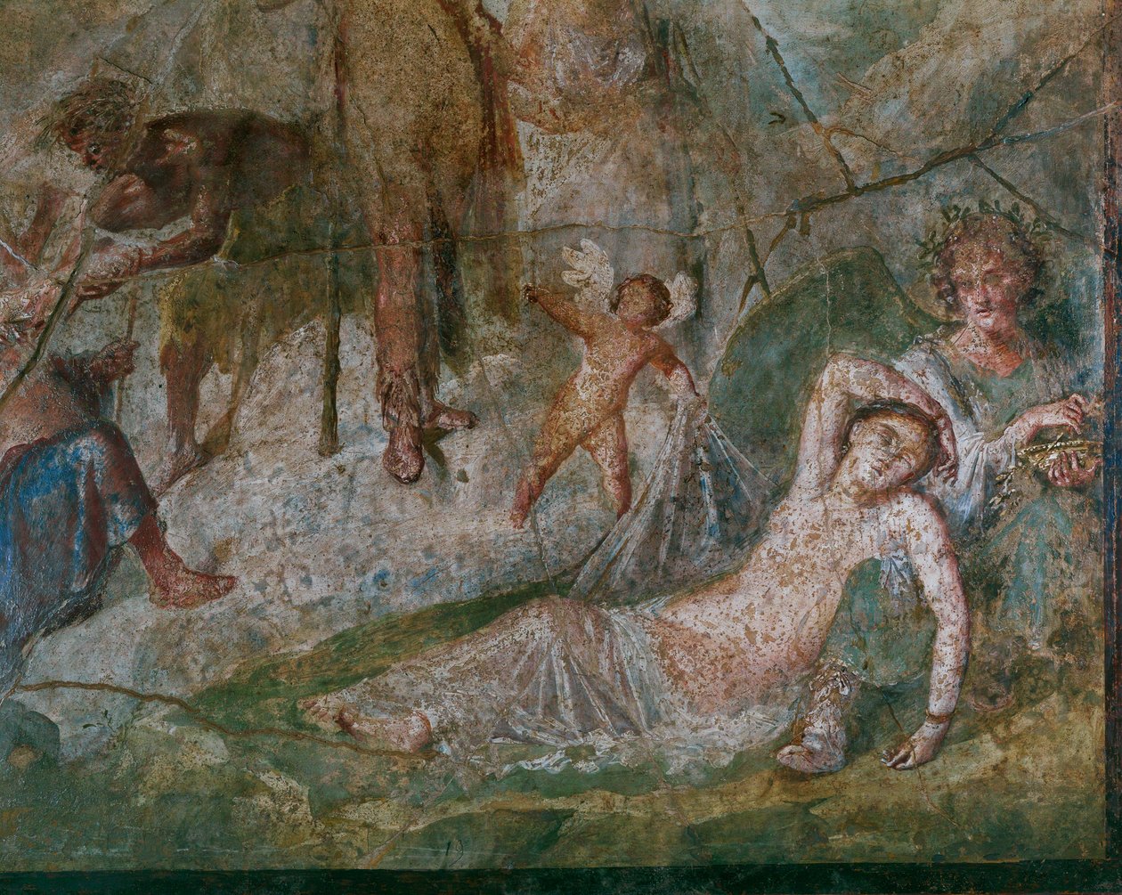 Ariadne and Dionysus on the island of Naxos by Erich Lessing