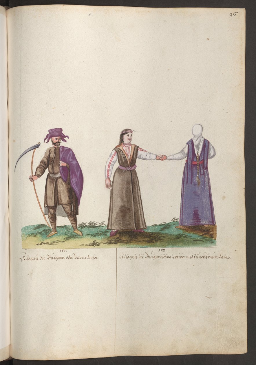 Bulgarian Man and Woman by Erich Lessing