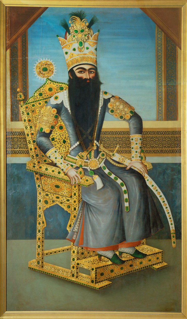 Fath Ali Shah, the second Qajar King of Persia by Erich Lessing