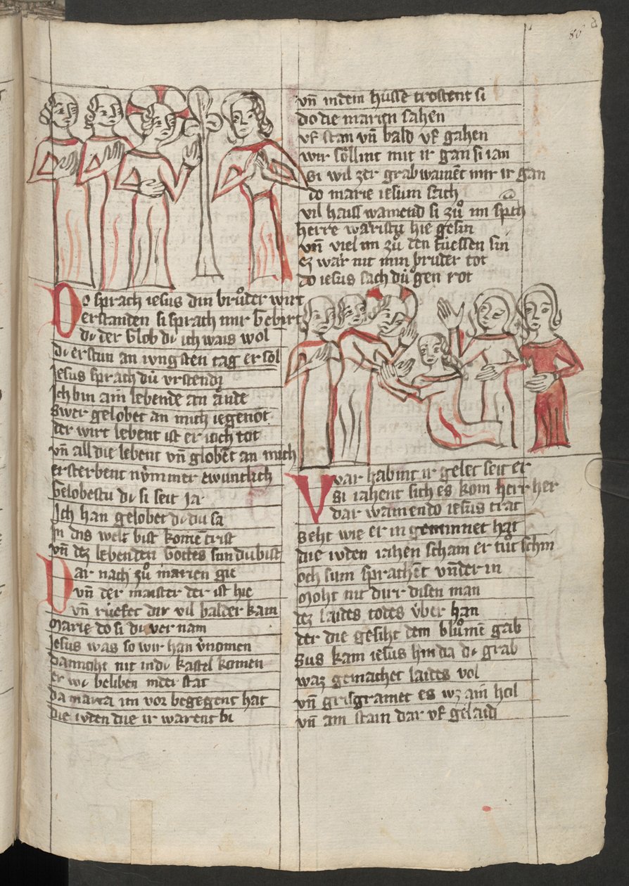 Christ Tells Martha That Her Brother Lazarus Will Be Raised from the Dead by Erich Lessing