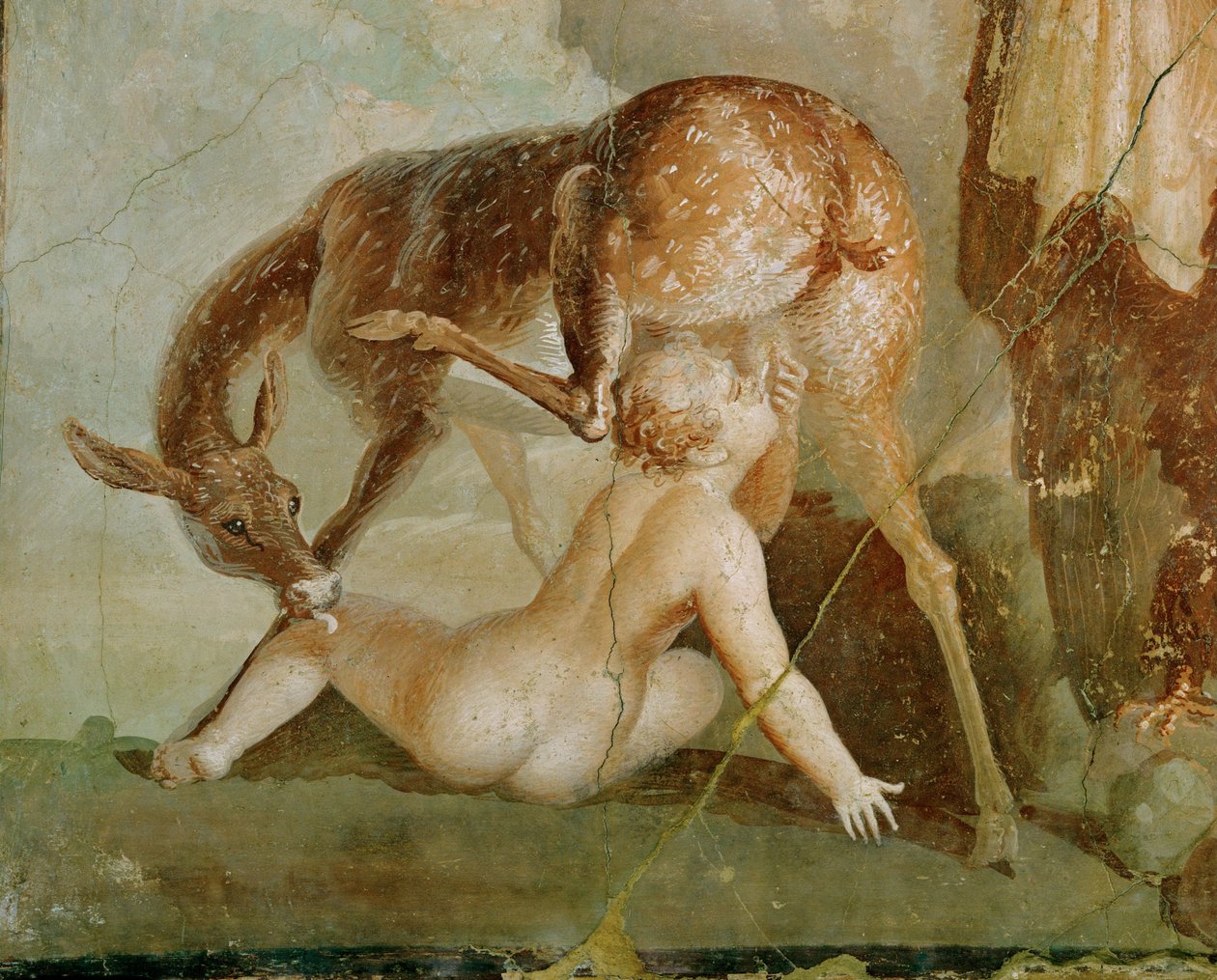 Herakles Finds His Son Telephos in Arcadia by Erich Lessing