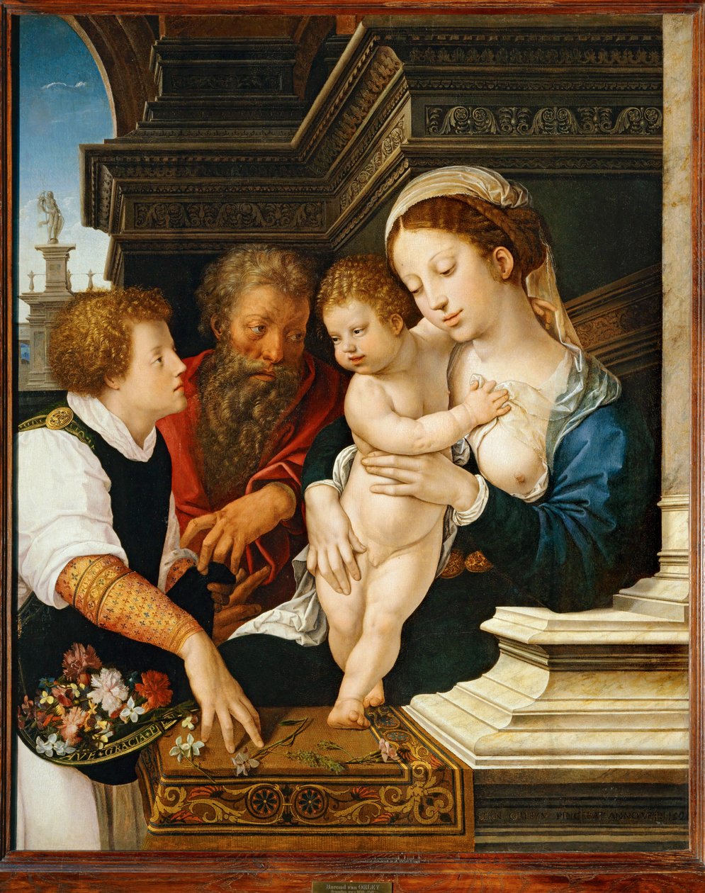 The Holy Family by Erich Lessing