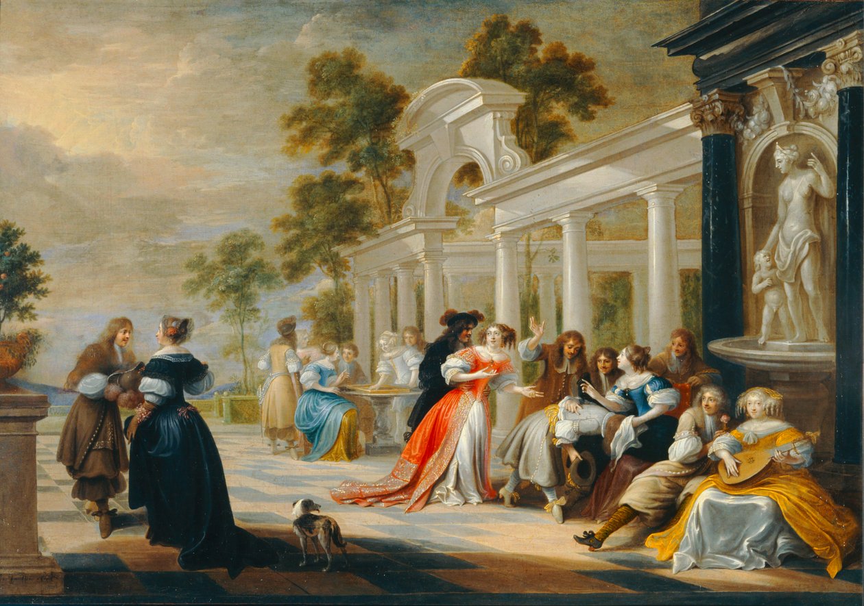 The Game of Hot Hands by Erich Lessing