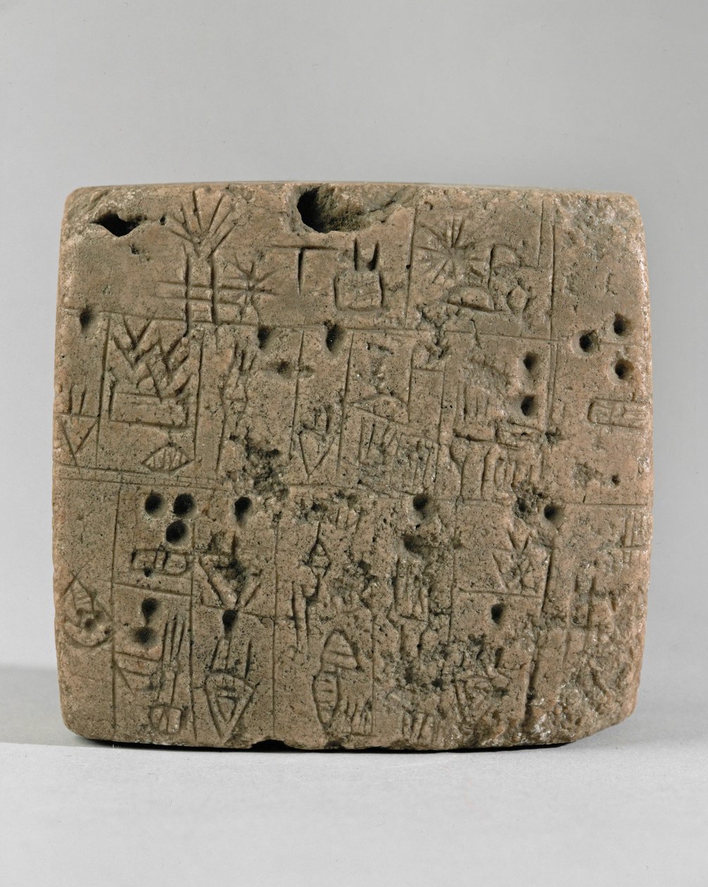Sales Contract, Clay Tablet by Erich Lessing