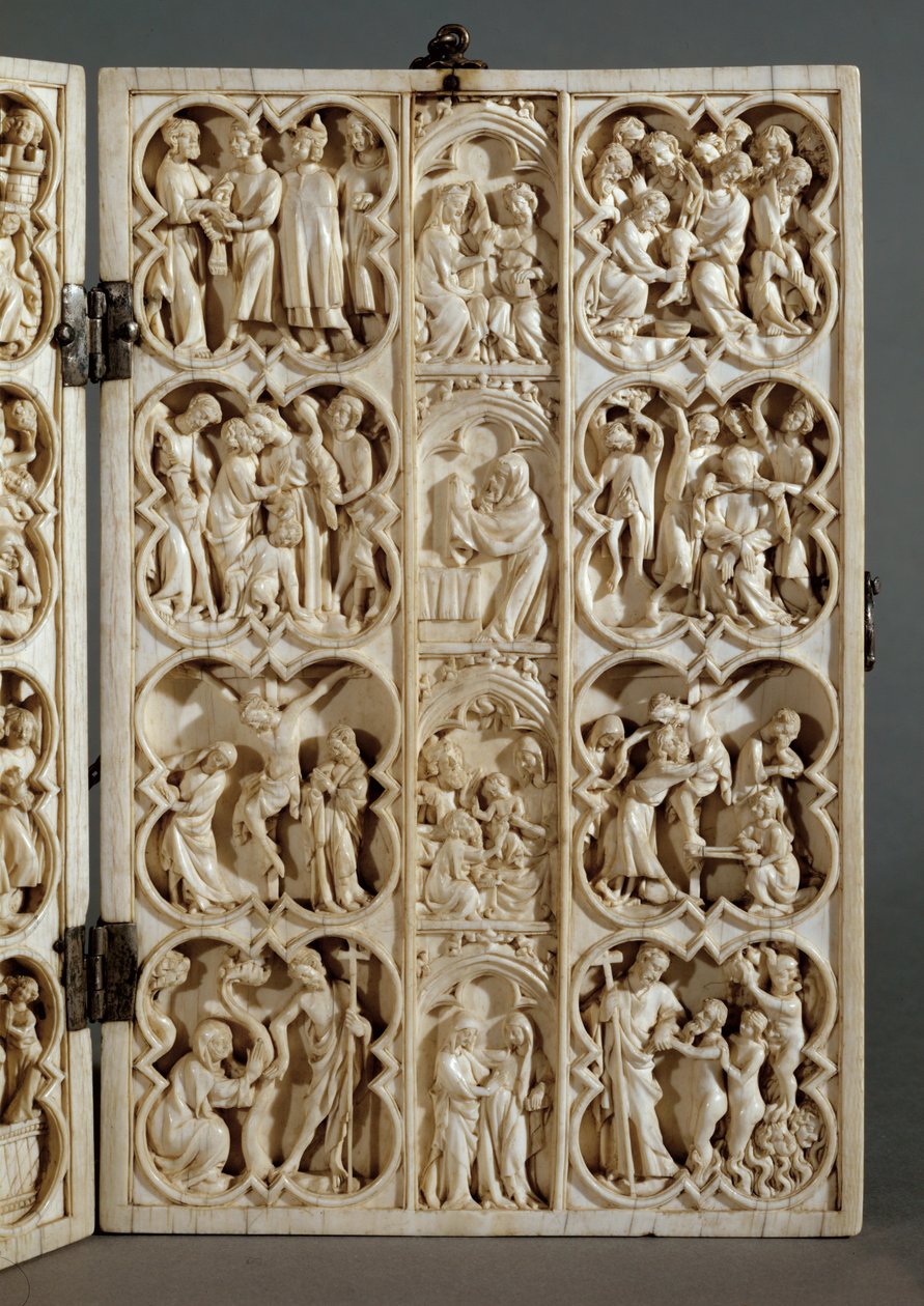 Scenes from the Passion of Christ and the Life of Saint Mary