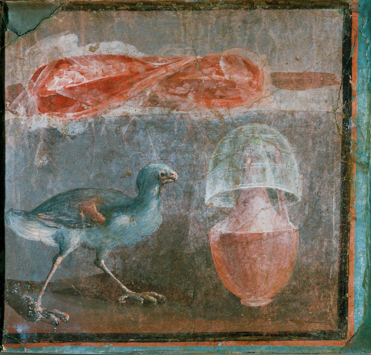 Still Life with Chicken by Erich Lessing