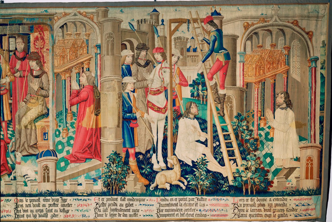The Miracle of Saint Quentin: The Thief is Led to the Gallows by Erich Lessing