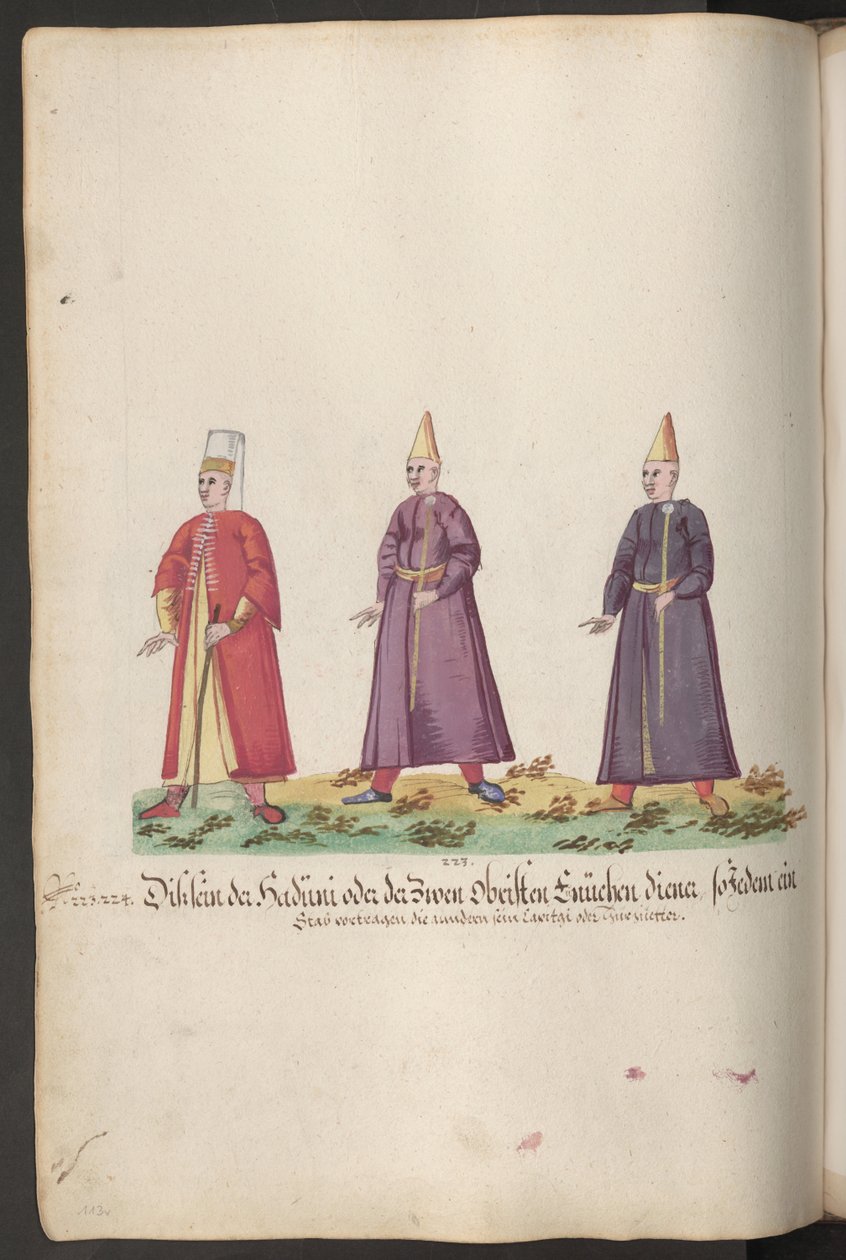 The Serail of the Sultana: Eunuchs by Erich Lessing