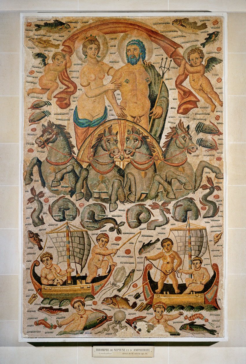 Triumph of Neptune and Amphitrite, from Constantine, Algeria by Erich Lessing