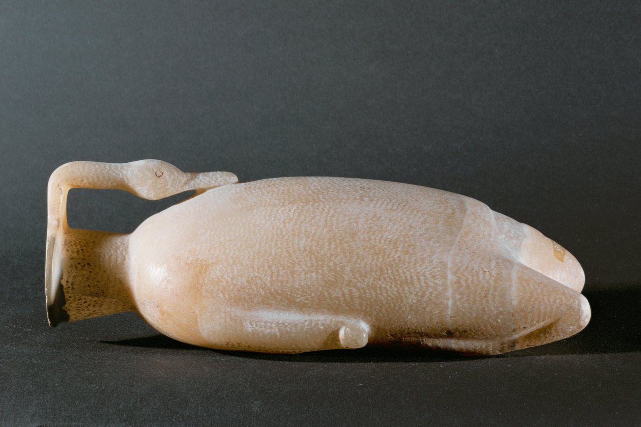 Water Bottle in the Shape of a Trussed Duck by Erich Lessing