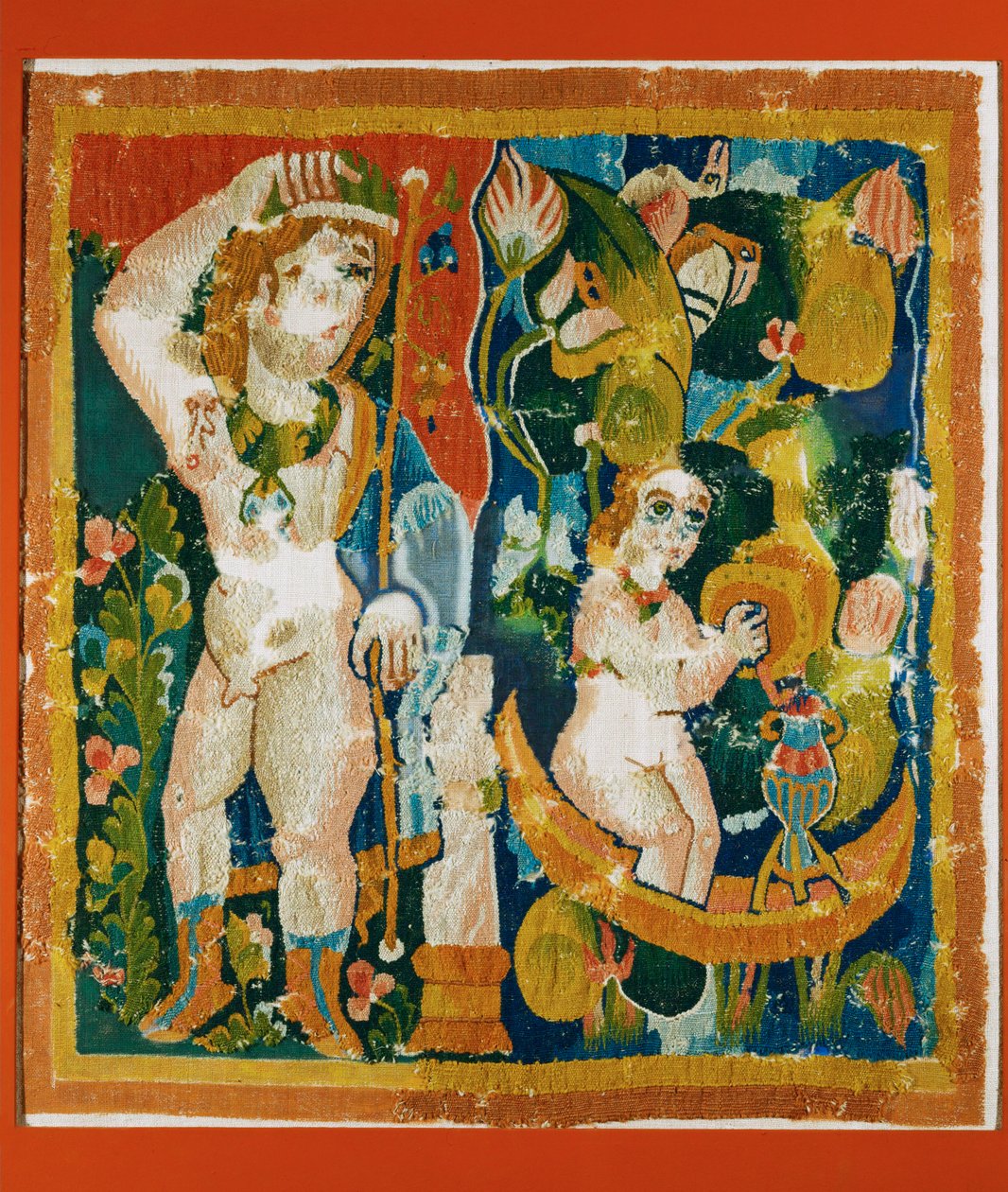 Woollen Tapestry with the God Dionysos by Erich Lessing