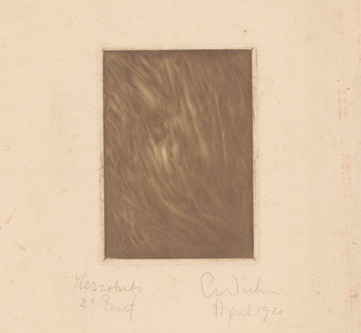Abstract Composition by Erich Wichmann (signed by artist)