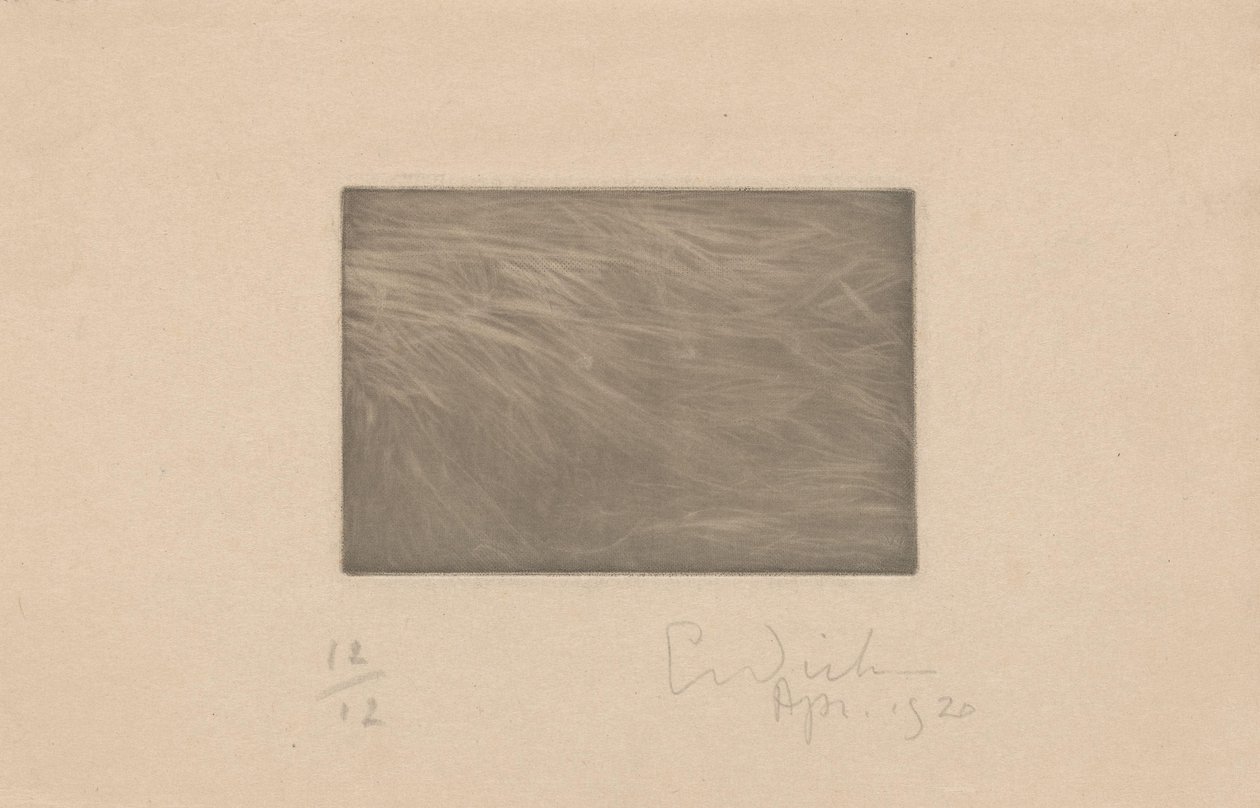 Abstract Composition by Erich Wichmann (signed by artist)