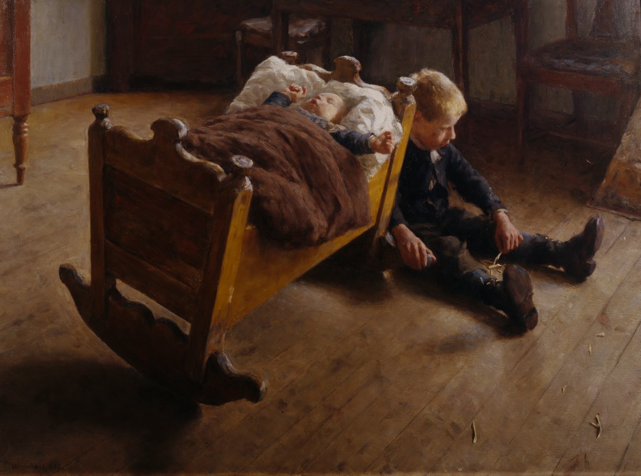 Two Brothers by Erik Theodor Werenskiold