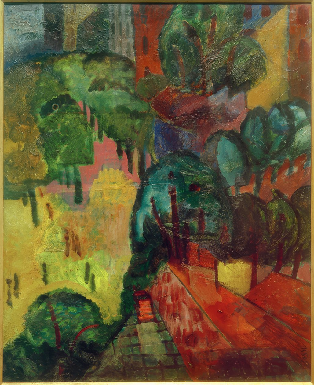 Paris Cityscape by Erma Bossi