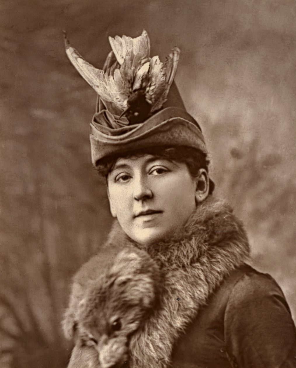 Amy Roselle, British Actress by Ernest Barraud