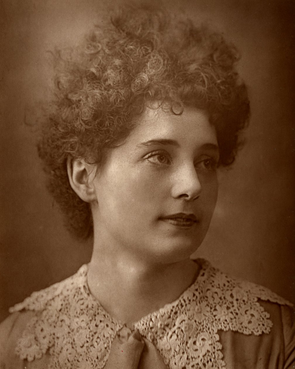 Blanche Horlock, British Actress by Ernest Barraud