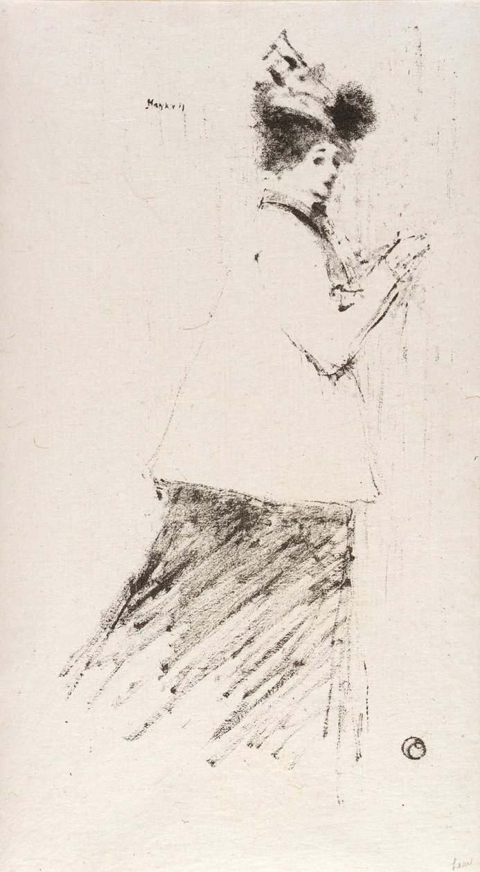 (Young Woman) by Ernest Haskell