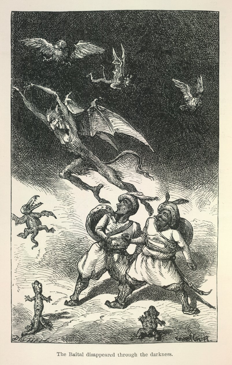 Illustration from Richard Francis Burton