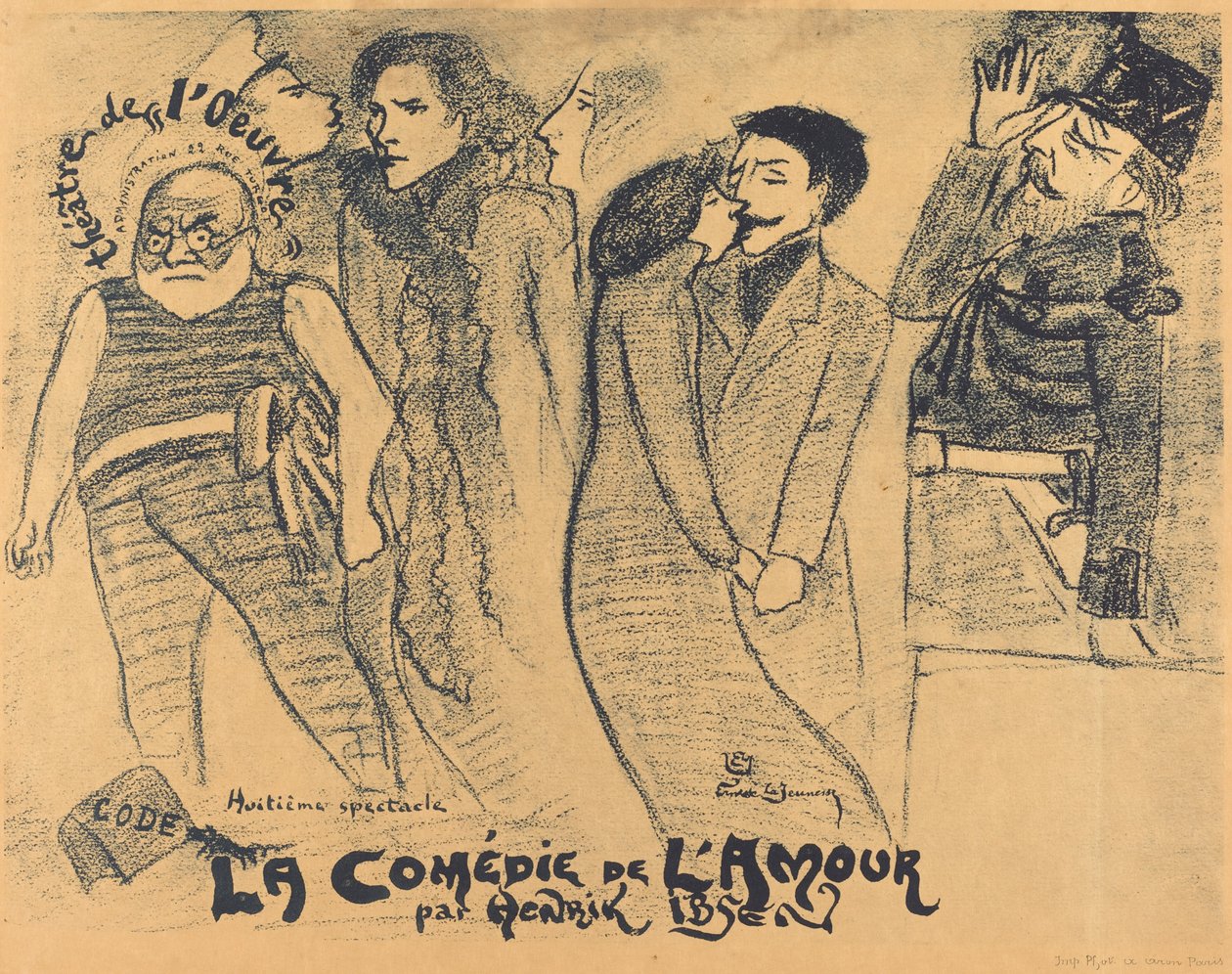The Comedy of Love by Ernest La Jeunesse