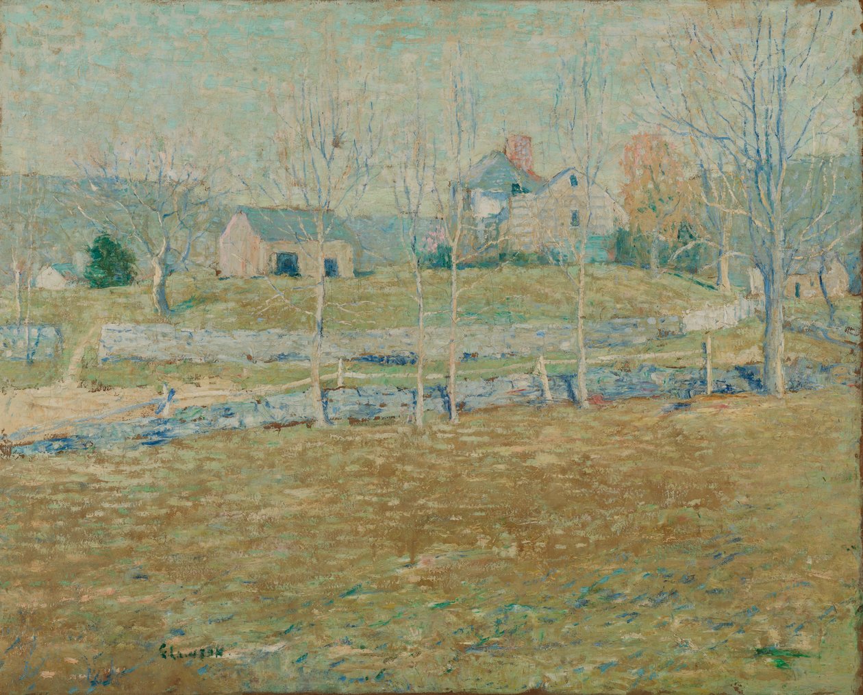 An Abandoned Farm by Ernest Lawson