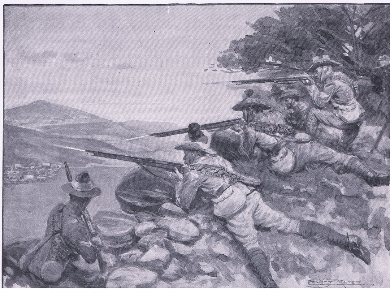 Giving Them a Chance, from After Pretoria: The Guerilla War by Ernest Prater