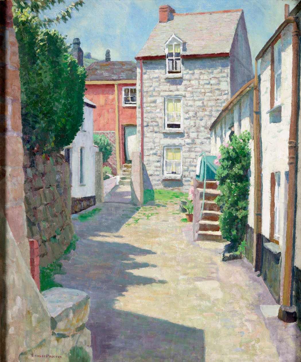 The Cottage by Ernest Procter