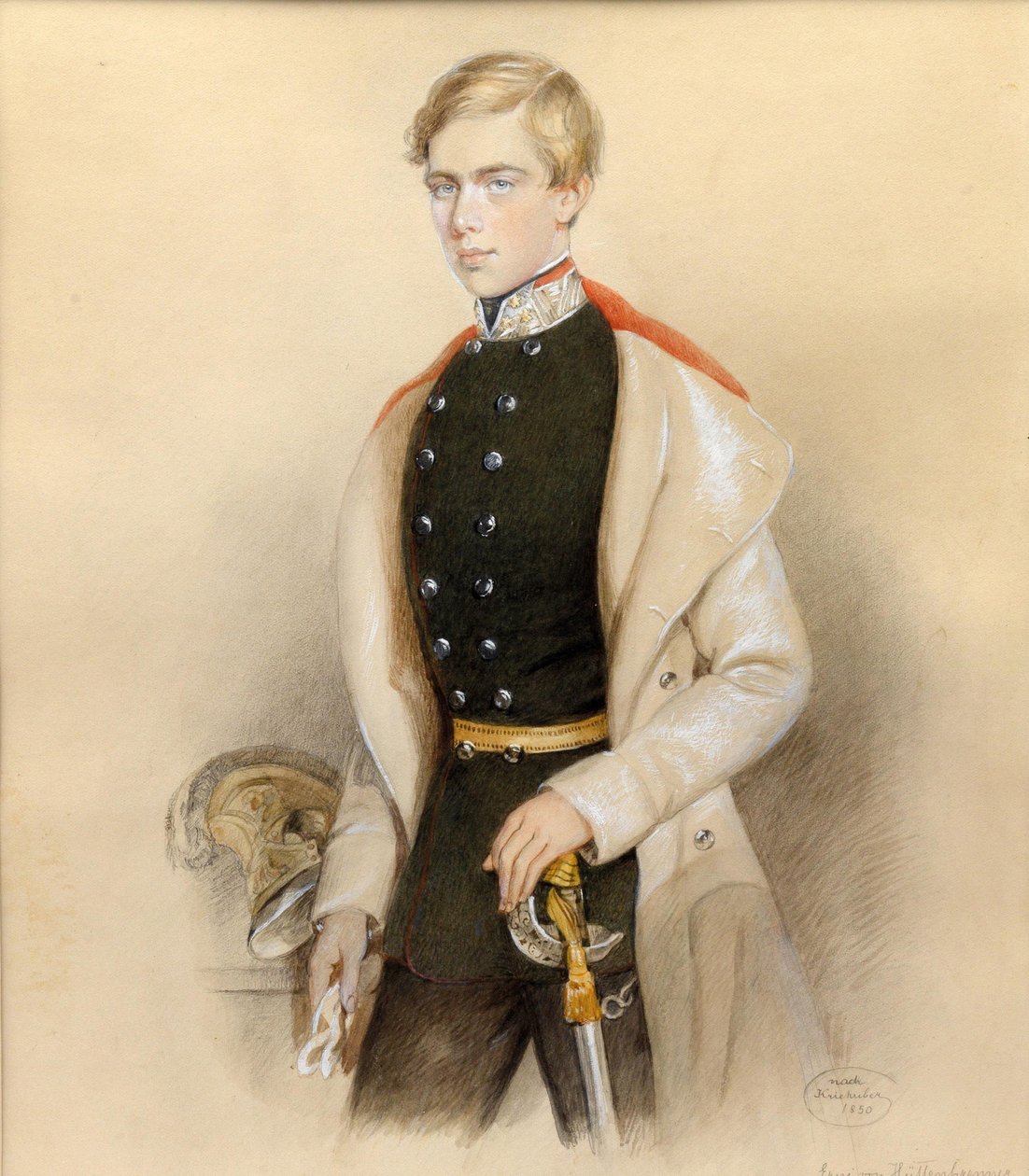 Archduke Ferdinand Maximilian of Austria by Erni von Hüttenbrenner