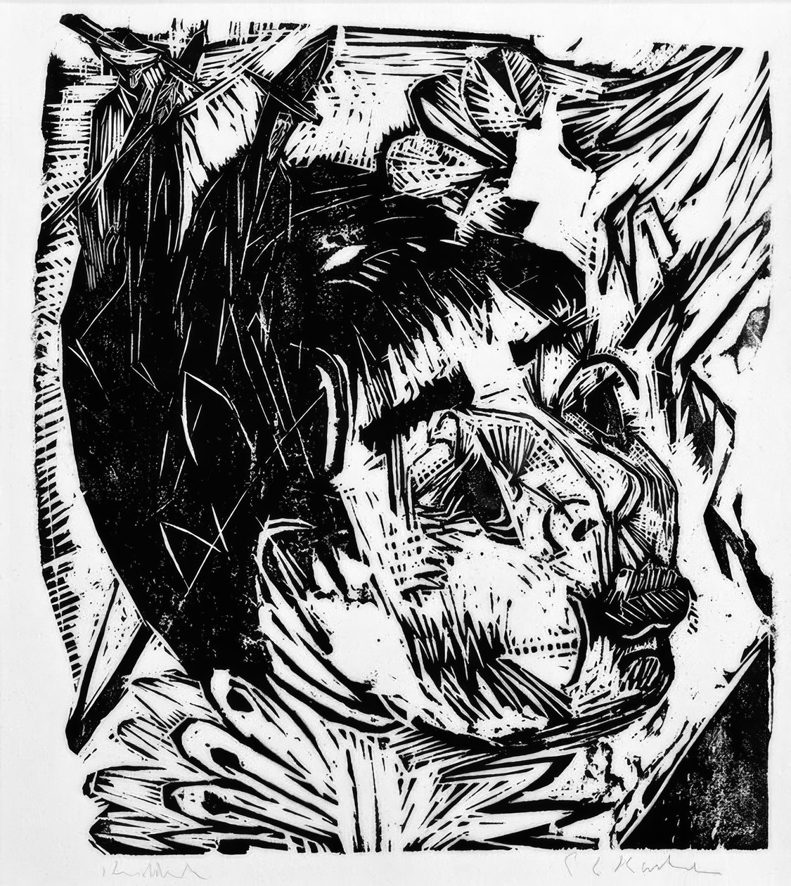 Mrs. Prof. Sch. by Ernst Ludwig Kirchner