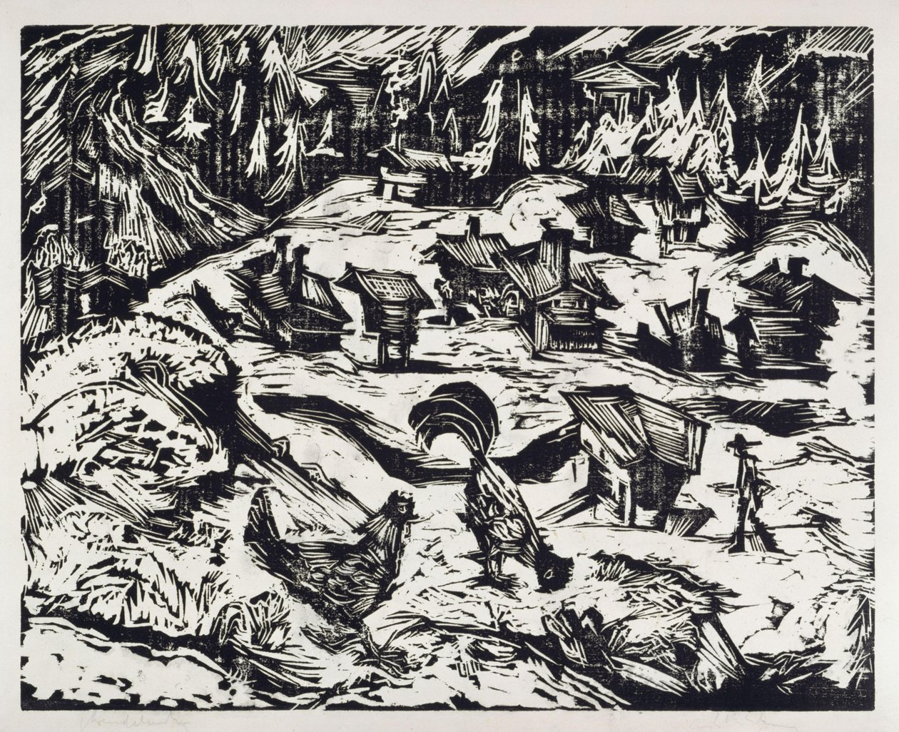Church of Our Lady by Ernst Ludwig Kirchner