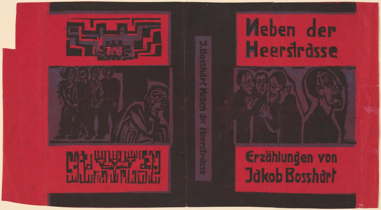 Jakob Bosshart: Near Main Street by Ernst Ludwig Kirchner