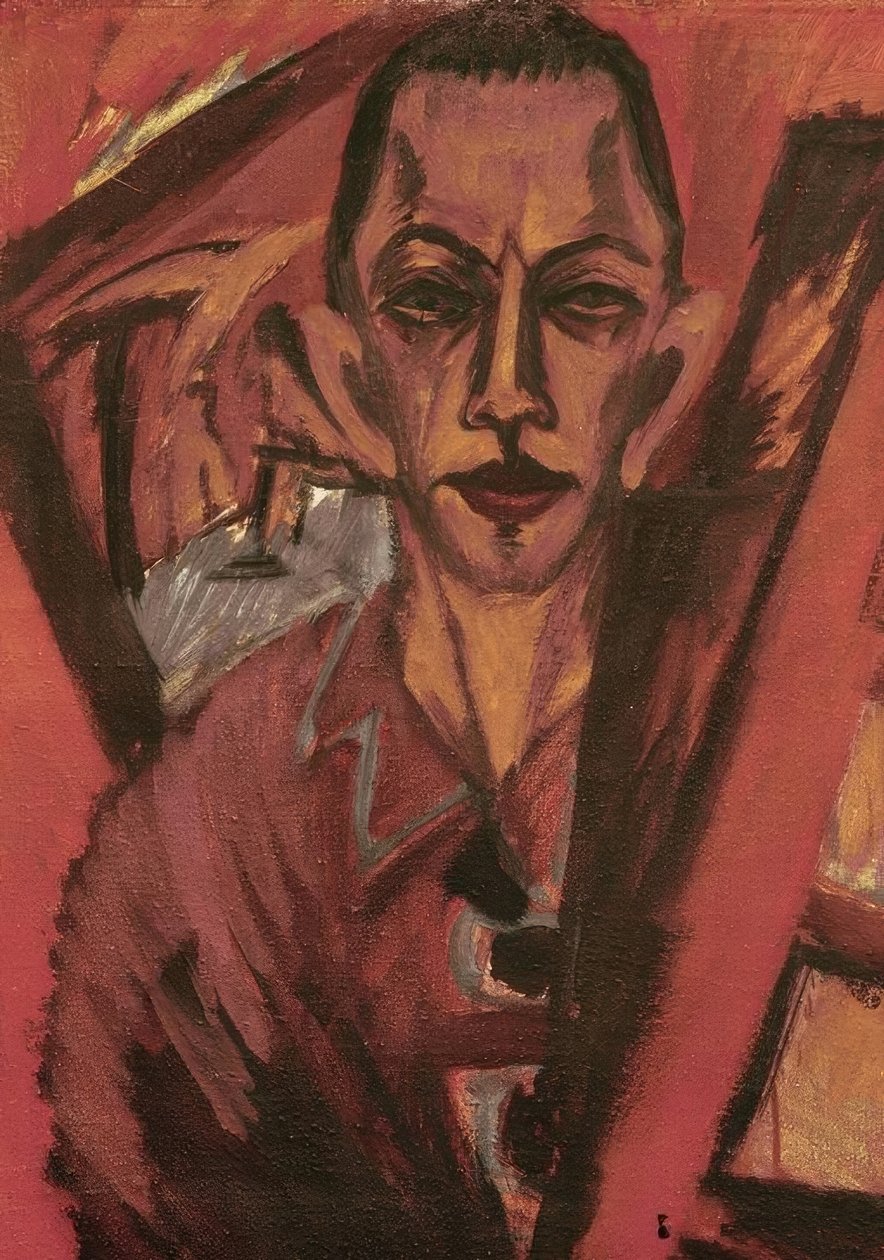 Self-Portrait by Ernst Ludwig Kirchner