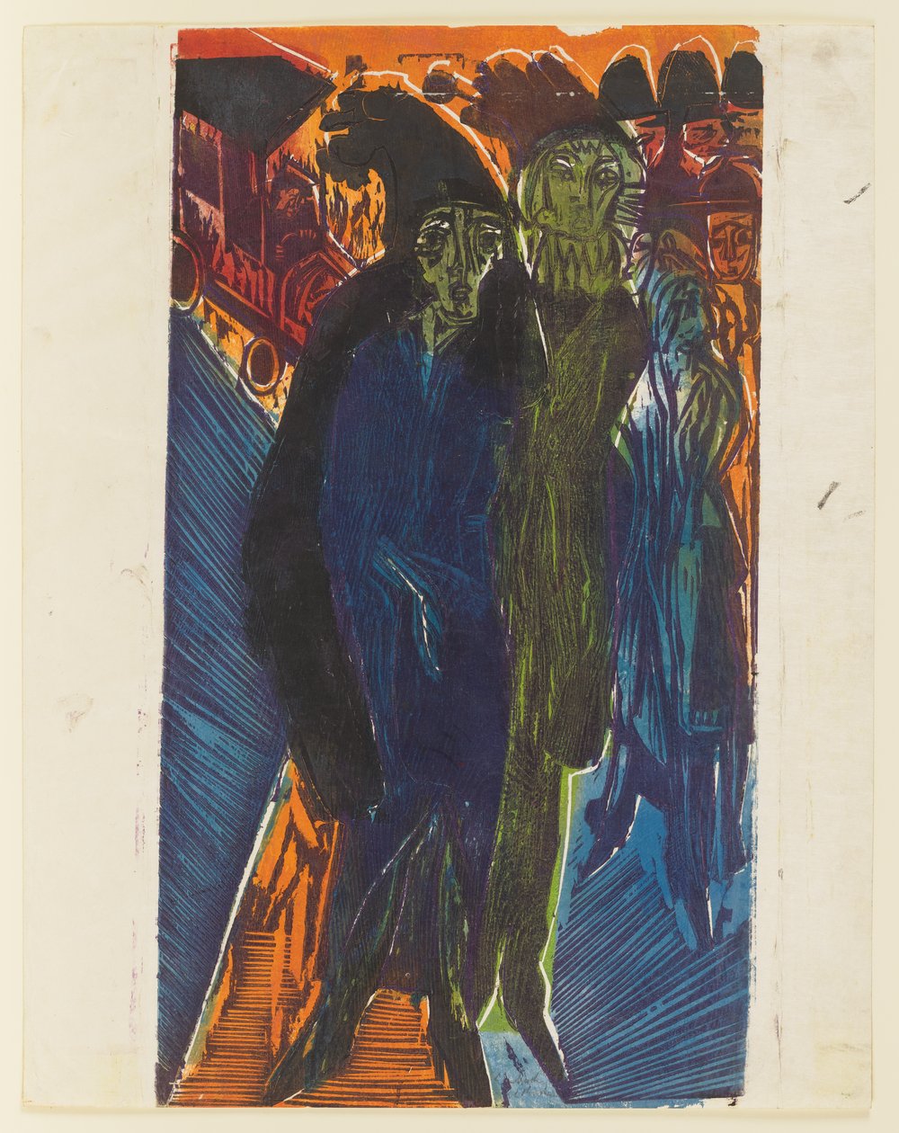 Street Scene (after the Painting 
