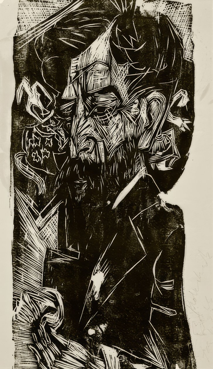 Willem van Vloten by Ernst Ludwig Kirchner