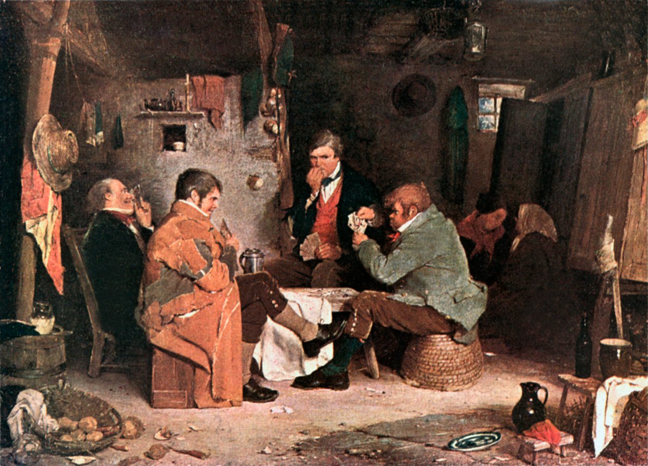 A Card Party by Erskine Nicol
