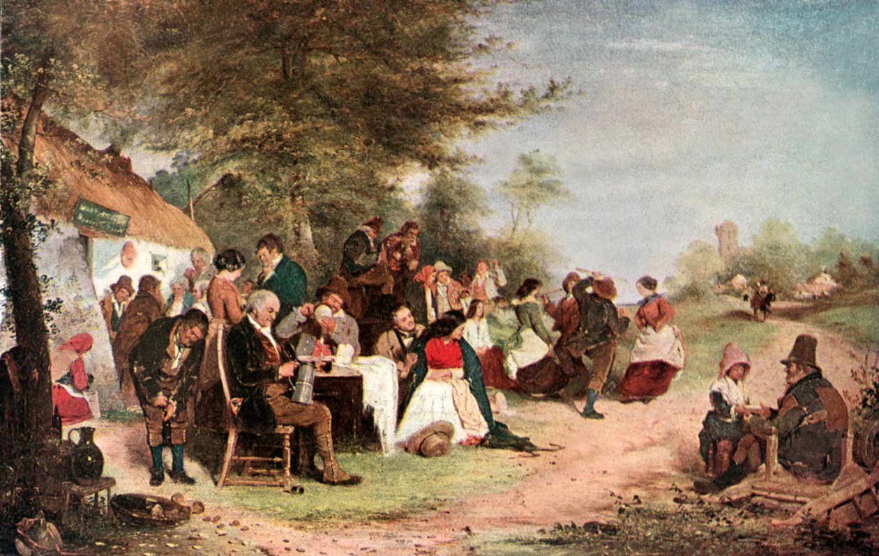 An Irish Merrymaking by Erskine Nicol