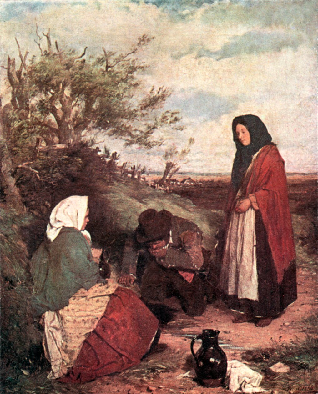 Gipsies on the Road by Erskine Nicol