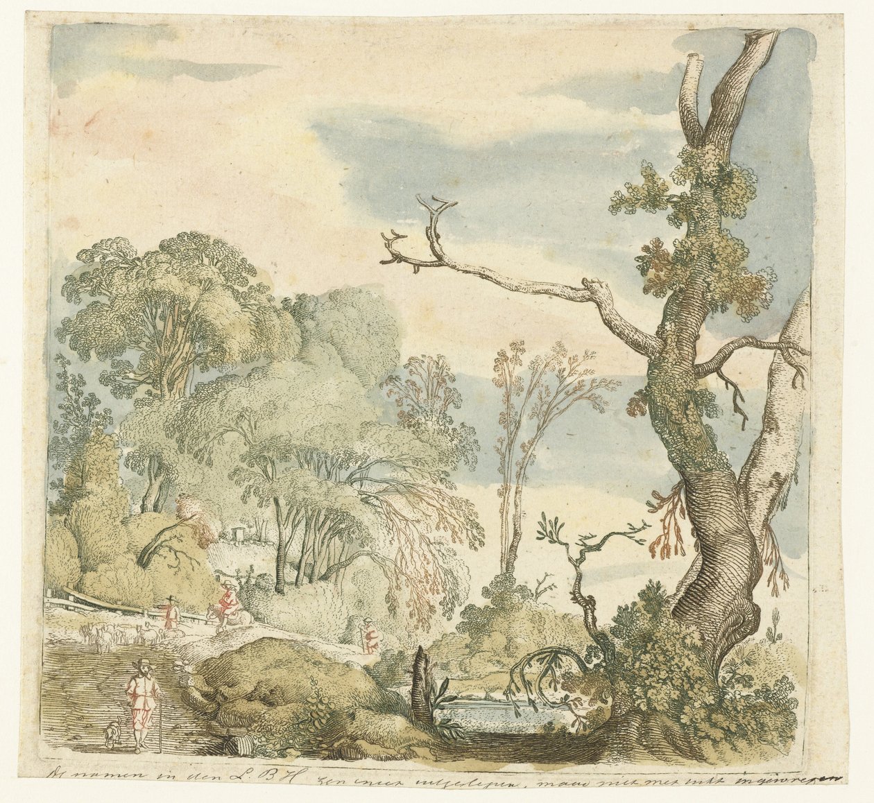 Landscape with Trees by Esaias van de Velde