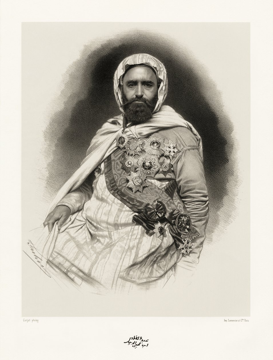 Abd-El-Kader by Etienne Carjat