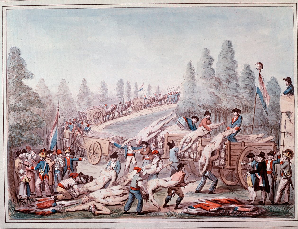 Transporting Corpses during the Revolution by Etienne Bericourt