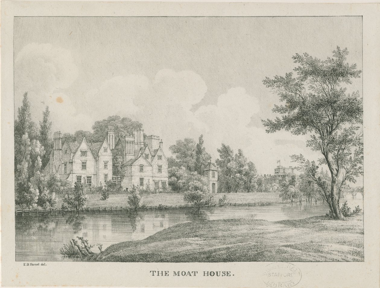 Tamworth - The Moat House by Etienne Bruno Hamel