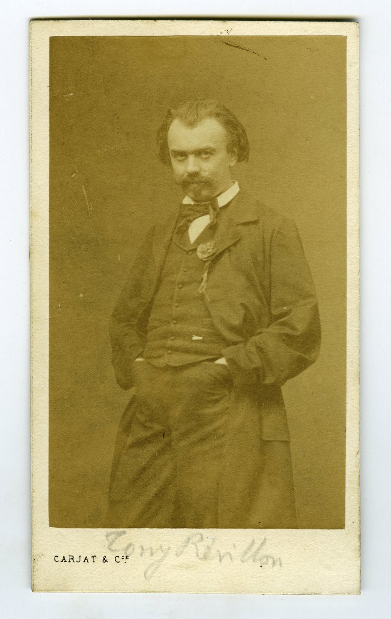 Portrait by Carjat of Antoine 