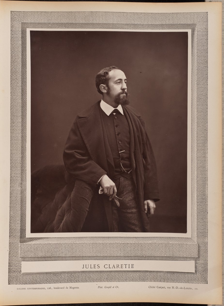 Jules Claretie by Etienne Carjat