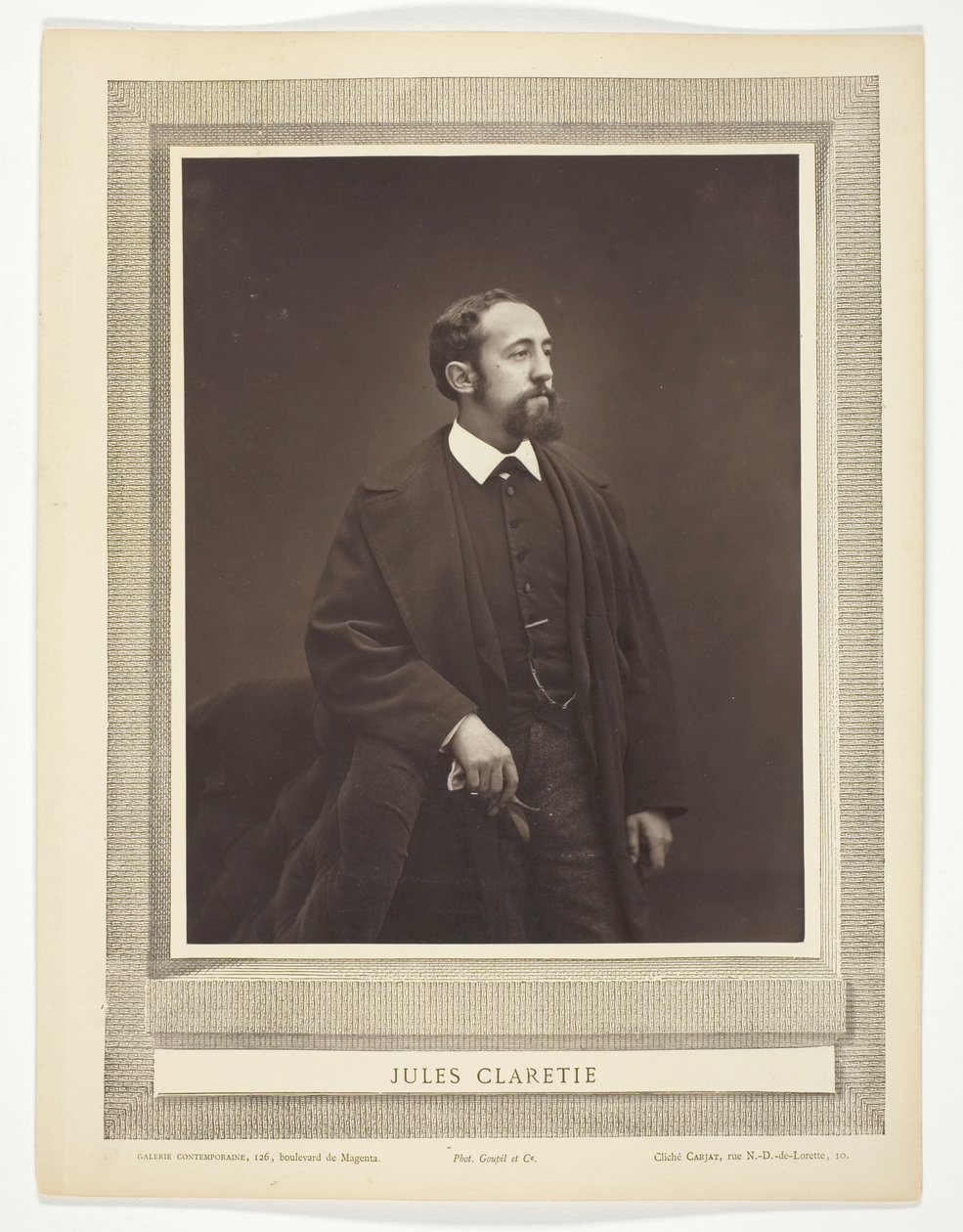 Jules Claretie by Etienne Carjat