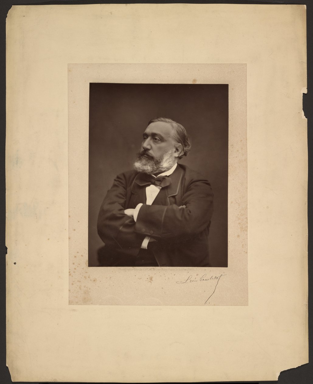 Leon Gambetta by Etienne Carjat