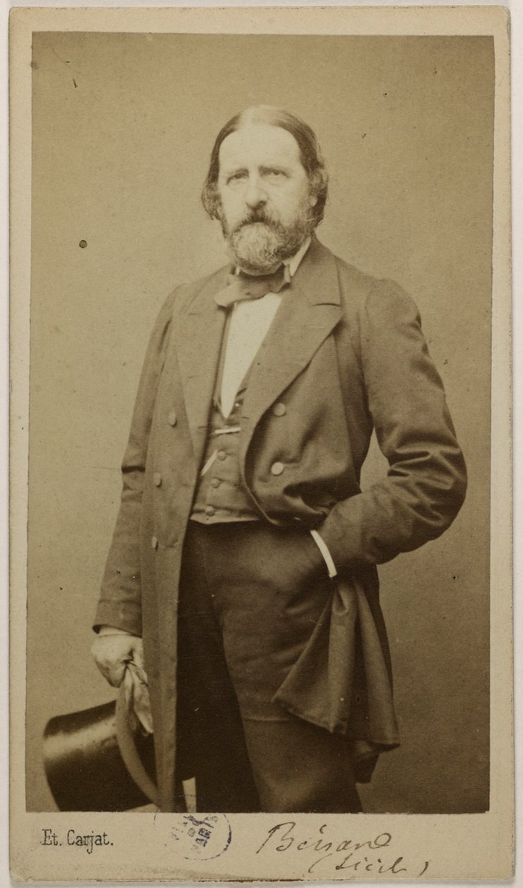 Portrait of Benard, T.N., (journalist) by Etienne Carjat