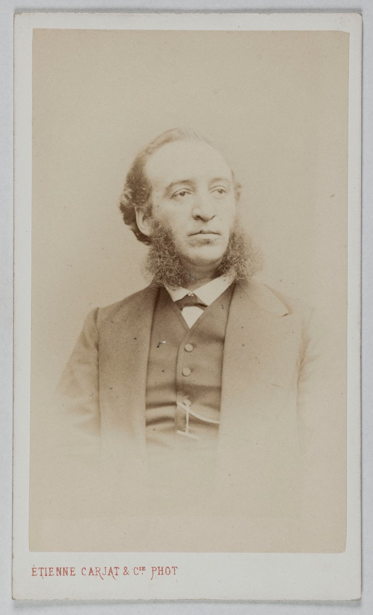 Portrait of Ferry Jules, (1832-1893), (Politician, Lawyer, Minister Plenipotentiary) by Etienne Carjat