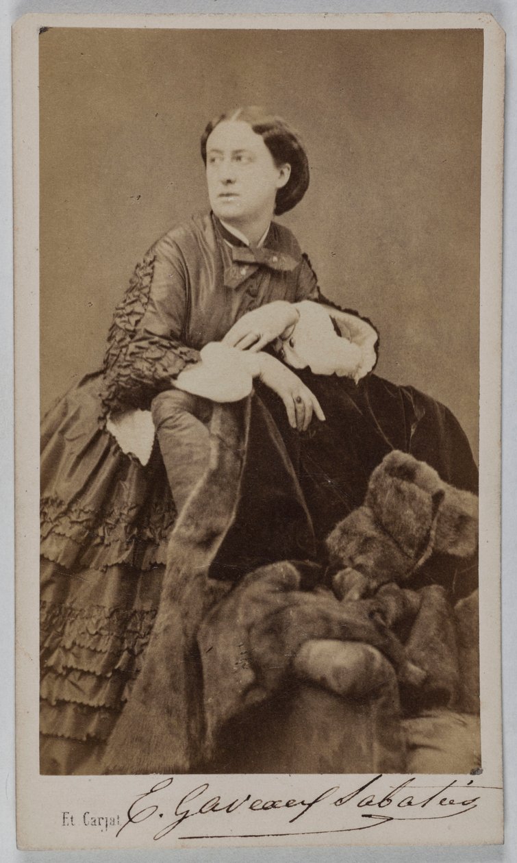 Portrait of Gaveaux-Sabatier, (Opera Singer) by Etienne Carjat