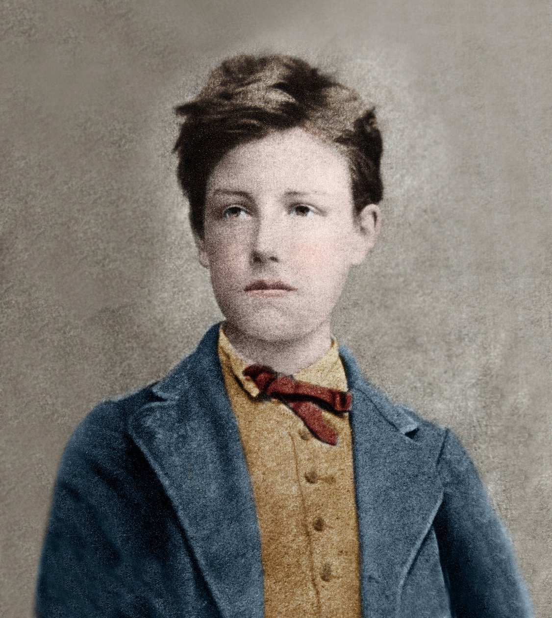 Portrait of Arthur Rimbaud, based on Carjat